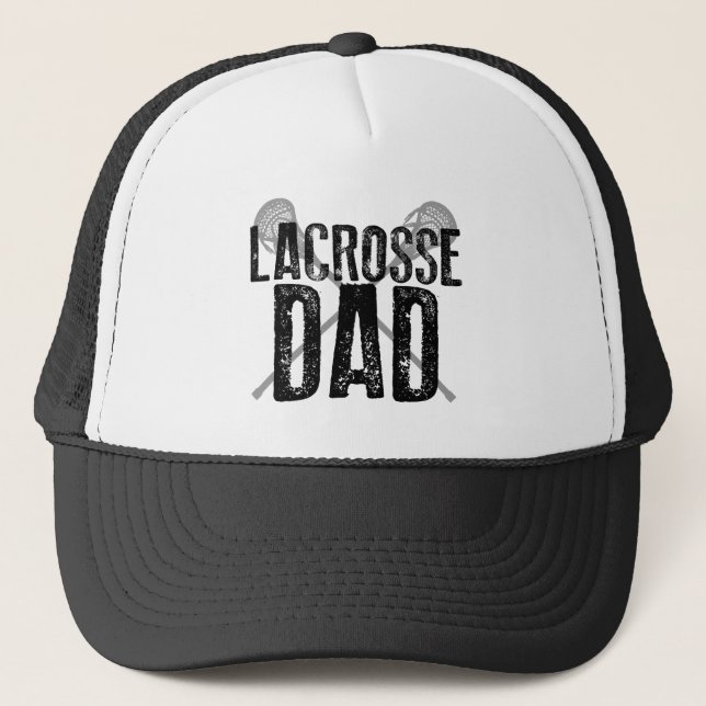 Lacrosse-Vater Truckerkappe (Vorderseite)