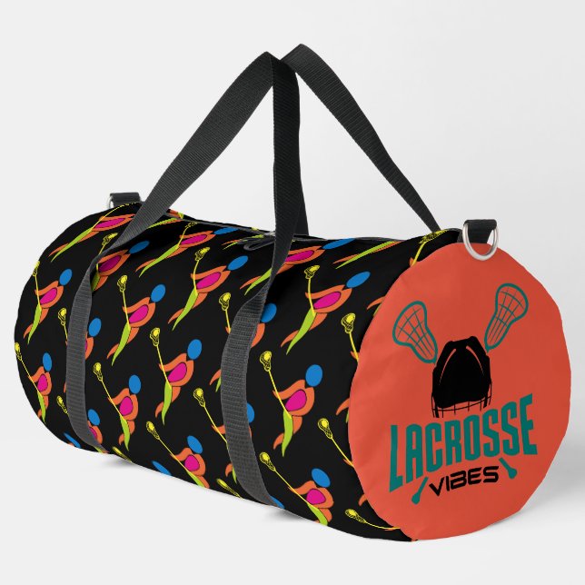 Lacrosse Vibes Duffle Bag (Linke Ecke)