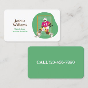 Lacrosse Visitenkarte
