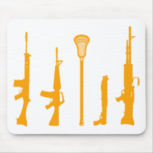 Lacrosse-Waffen Mousepad