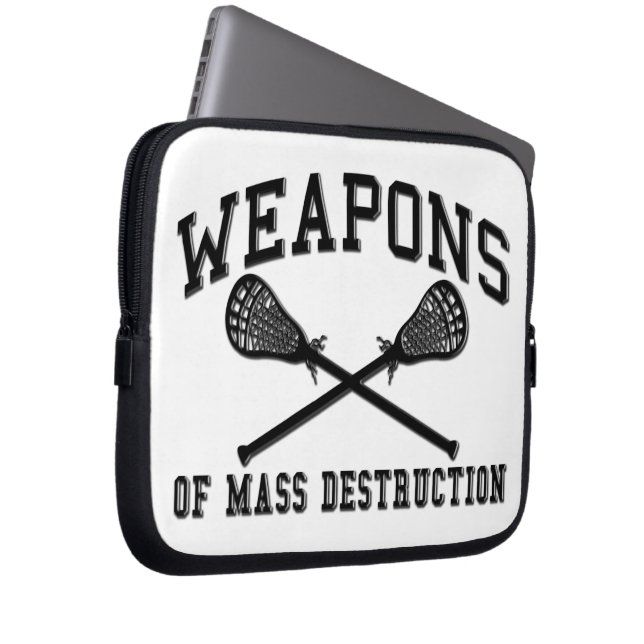 Lacrosse Weapons Laptop-Sieb Laptopschutzhülle (Vorne Rechts)