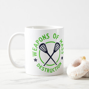 Lacrosse Weapons of Destruction Kaffeetasse