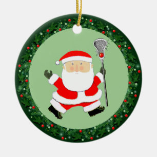 Lacrosse-Weihnachtskollektion Keramik Ornament