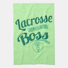 Lacrosse wie ein Boss Geschirrtuch