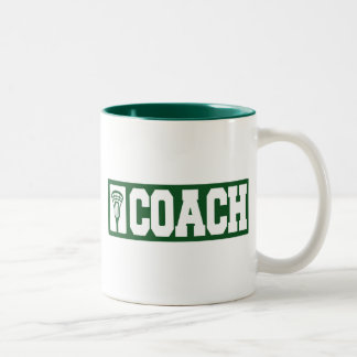 Lacrosse-Zug - Grün Zweifarbige Tasse