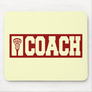 Lacrosse-Zug - Rot Mousepad