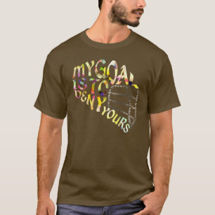Lacrossegoalie-T - Shirt mit Namen-u. Zahl-Druck