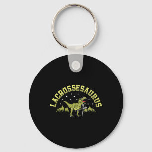 Lacrossesaurus Lacrosse-Spieler Lax Liebhaber Spor Schlüsselanhänger