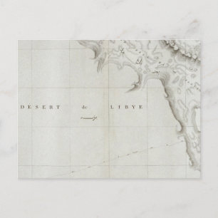 Lacs Natroun, Ägypten Postkarte