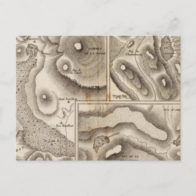 Lacs volcaniques postkarte (Vorderseite)