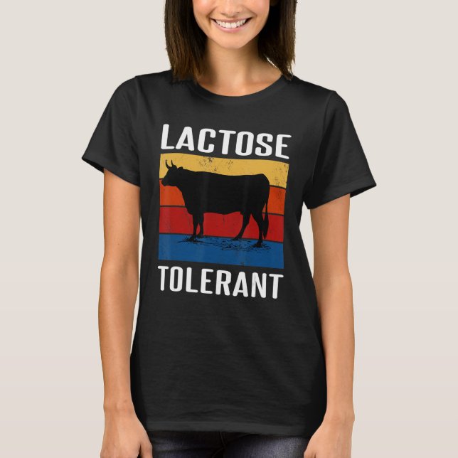 Lactose-tolerant T-Shirt (Vorderseite)