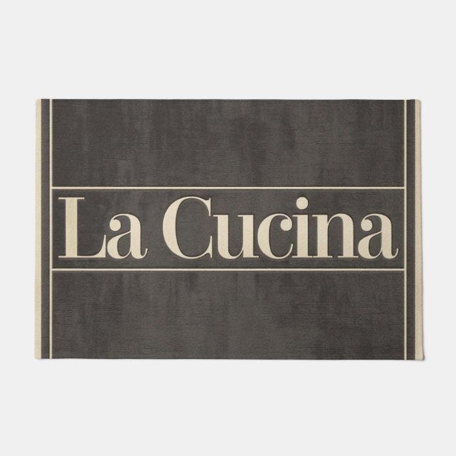 LaCucina Kitchen Fußmatte (Vorderseite)