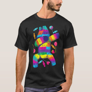 Lacy Dabbing Pinata Cinco De Mayo T-Shirt