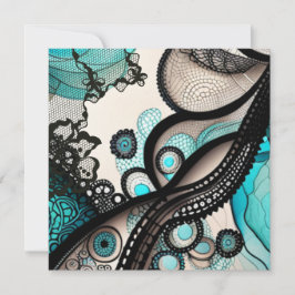 Lacy Lady Dankeskarte