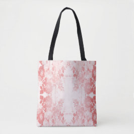 Lacy rosa Blume Tasche