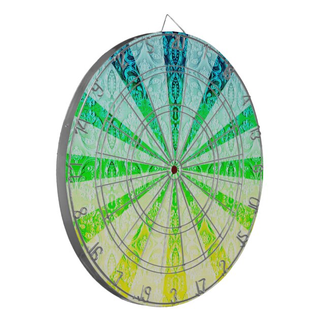 Lacy Sun Burst Dartscheibe (Vorderseite Links)