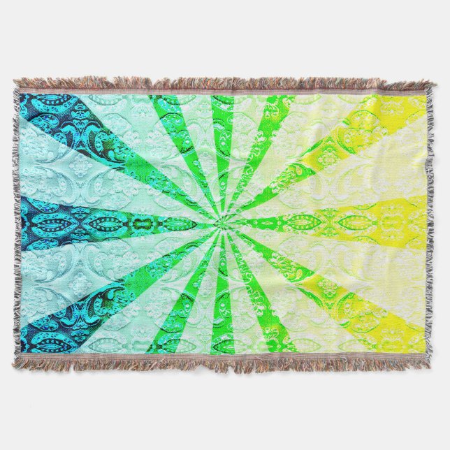 Lacy Sun Burst Decke (Vorderseite)