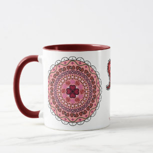Lacy Valentine's Day Tasse