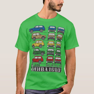 Lada Niva 1600 Farben (2) T-Shirt