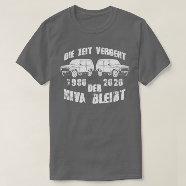 Lada Niva 4x4 Offroad Car (2) T-Shirt (Design vorne)