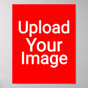 Lade dein eigenes Bild hoch Poster