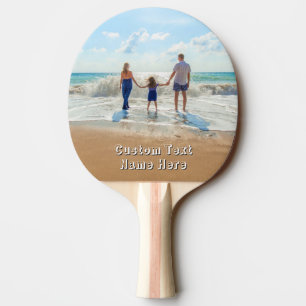 Lade dein Foto Ping Pong Schläger Benutzerdefinier Tischtennis Schläger