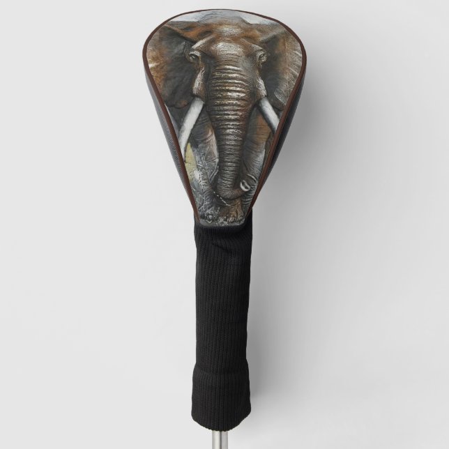 LadeElefant Golf Headcover (Vorderseite)