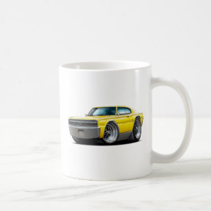 Ladegerät-gelbes Auto 1966-67 Kaffeetasse