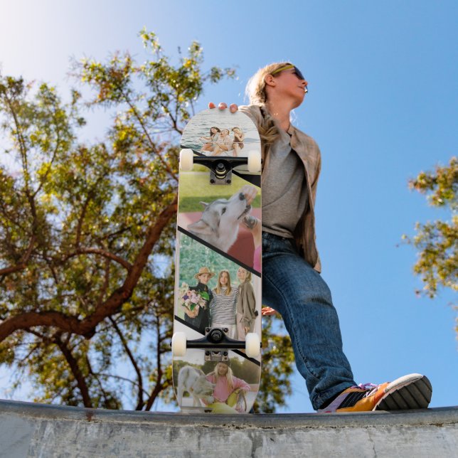 Laden Sie 4 Fotos Slanted Shape hoch Skateboard (Außenbereich 1)