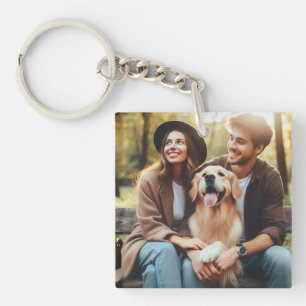 Laden Sie das Foto für benutzerdefinierte Begleite Schlüsselanhänger