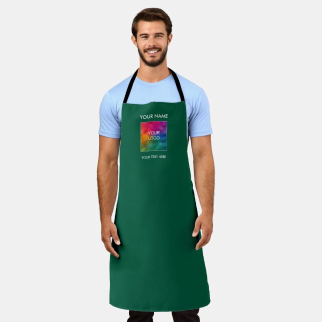 Laden Sie das Logo oder Foto Ihres Unternehmens ho Schürze (Getragen)