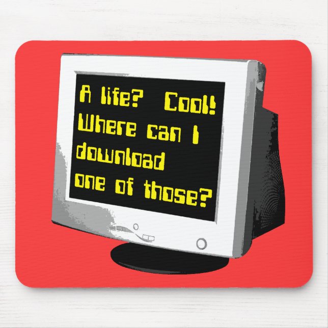 Laden Sie den lebenslustigen Mousepad-Computer-Spa Mousepad (Vorne)