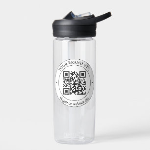 Laden Sie den QR-Code oder das Logo für die Werbea Trinkflasche