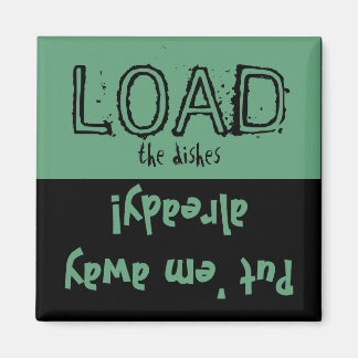 Laden Sie die Lade-Funktion! Geschirrspülmagazin Magnet