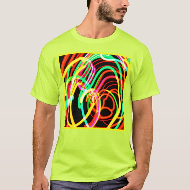 Laden Sie die neueste Neon Patterns Collection her T-Shirt (Vorderseite)