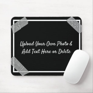 Laden Sie ein Foto hoch und fügen Sie eine persönl Mousepad