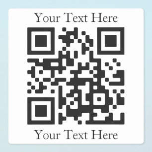 Laden Sie einfach Ihren eigenen QR-Code hoch Opa Aufkleber