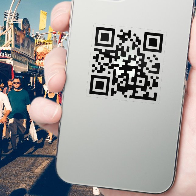 Laden Sie einfach Ihren eigenen QR-Code hoch | tra Aufkleber (Von Creator hochgeladen)