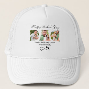 Laden Sie Foto Happy Vatertag Funny Dog Besitzer h Truckerkappe