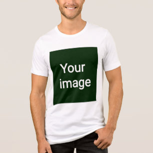 Laden Sie Ihr Benutzerdefiniertes Bild Hoch – Pers Tri-Blend Shirt