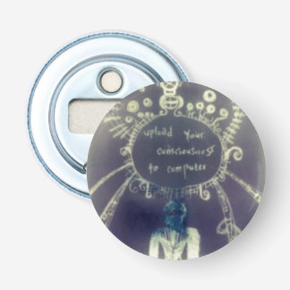 Laden Sie Ihr Bewusstsein auf den Computer hoch Flaschenöffner