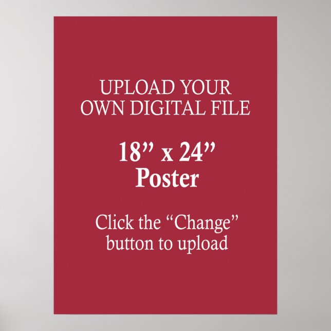 Laden Sie Ihr eigenes 18"x24"-Poster hoch Poster (Vorne)