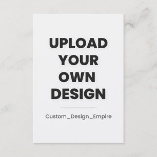 Laden Sie Ihr eigenes Design hier hoch Benutzerd Ankündigung