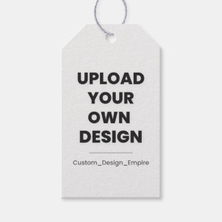 Laden Sie Ihr eigenes Design hier hoch | Benutzerd Geschenkanhänger