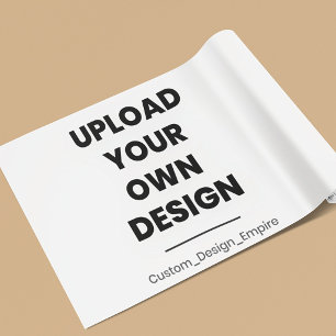 Laden Sie Ihr eigenes Design hier hoch   Benutzerd Geschenkpapier Set