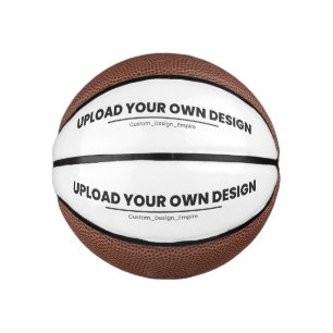 Laden Sie Ihr eigenes Design hier hoch Benutzerd Mini Basketball