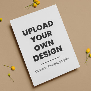 Laden Sie Ihr eigenes Design hier hoch Benutzerd RSVP Karte