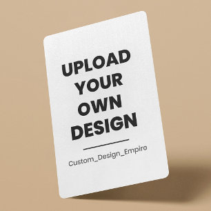 Laden Sie Ihr eigenes Design hier hoch Benutzerd Spielkarten