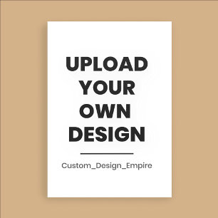 Laden Sie Ihr eigenes Design hier hoch Template- Einladung