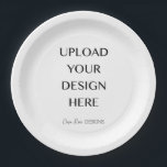 Laden Sie Ihr eigenes Design hoch Pappteller<br><div class="desc">Finden Sie nicht etwas,  das Sie Liebe haben oder dem genauen Bedarf entsprechen? Laden Sie Ihre eigenen Redewendungen oder Bilder hoch,  um genau das zu schaffen,  was Sie suchen!</div>